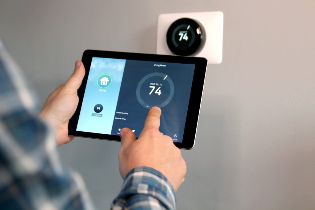 Smart thermostat.
