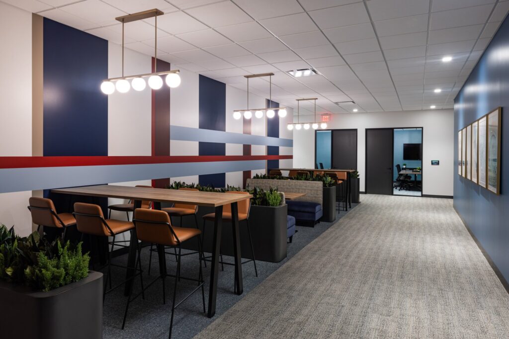 POWER's finished Cincinnati office space.