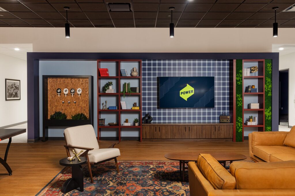 POWER's finished Cincinnati office space.