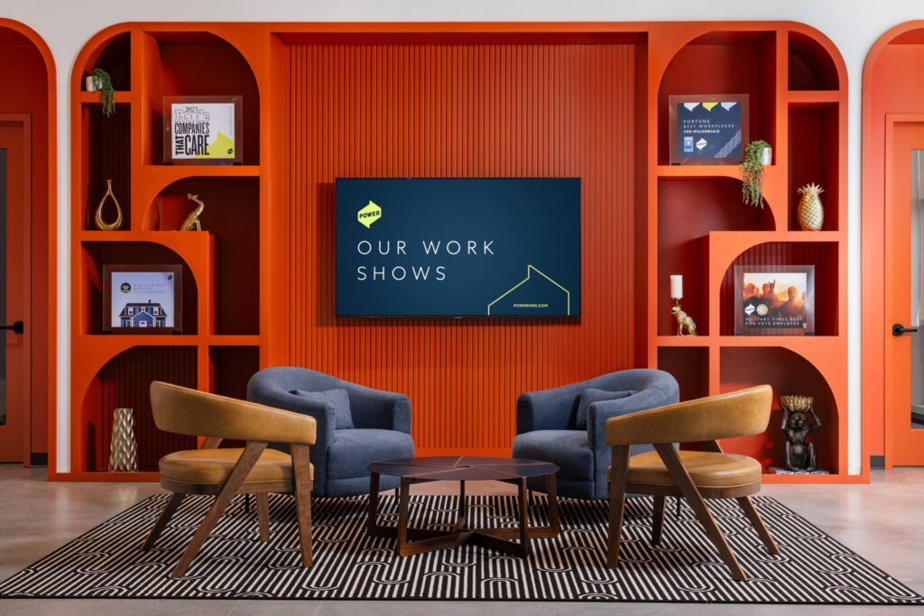 POWER's finished Orlando office space.