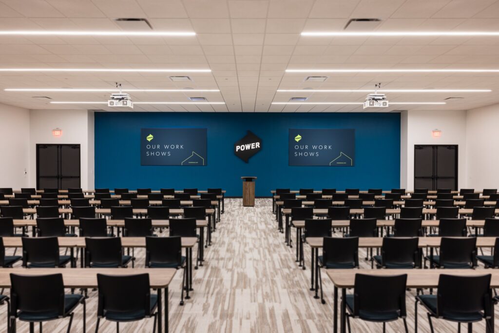 POWER's finished Orlando office space.