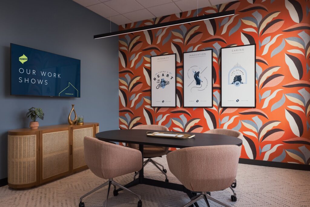 POWER's finished Orlando office space.