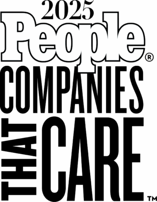 2025 People Companies That Care logo.