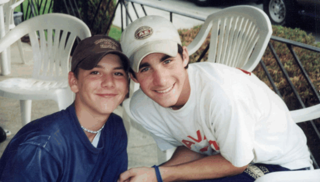 Jake and Ty growing up. 
