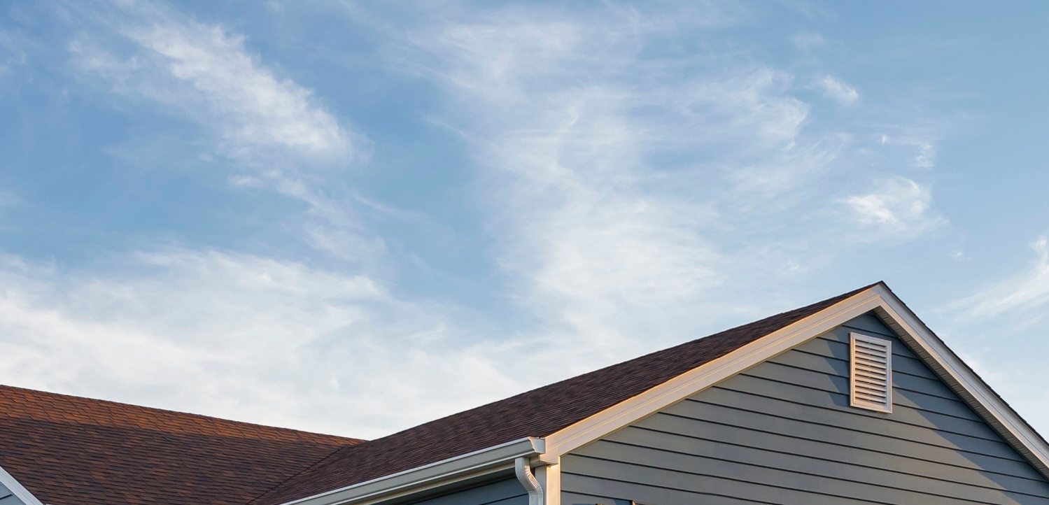 Our Process hero image roof and sky