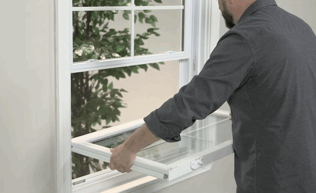 single-hung and double-hung windows