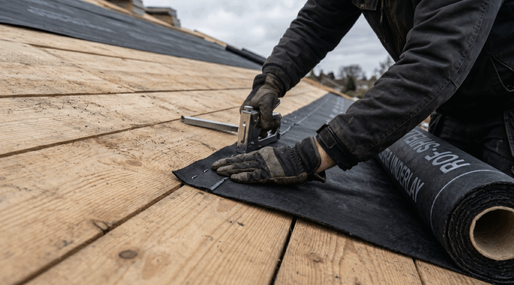 New Roof: Leak Barrier